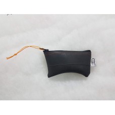 Upcycled rubber inner tube coin purse